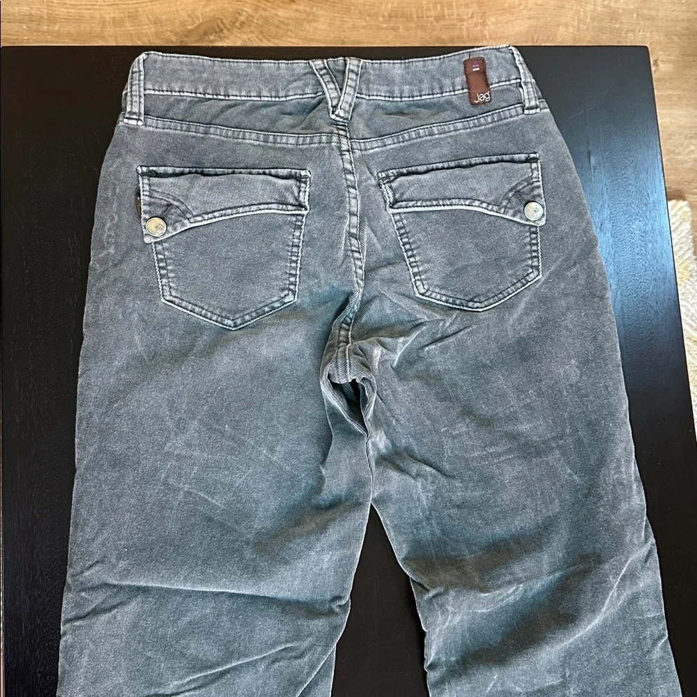 Jag Boot Cut Stretch Grey Corduroy Pants - Picture 9 of 9